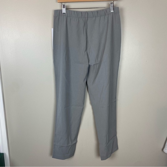 NWT Ministry Of Supply Women's Gray Swift Drape Pant Size 10 - Picture 4 of 8